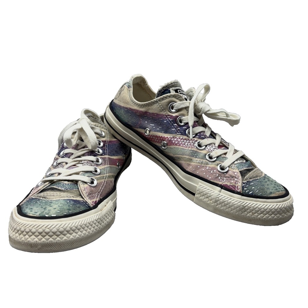 Converse Chuck Taylor All Star Sneakers Shoes Women's 7 Rainbow 551561C